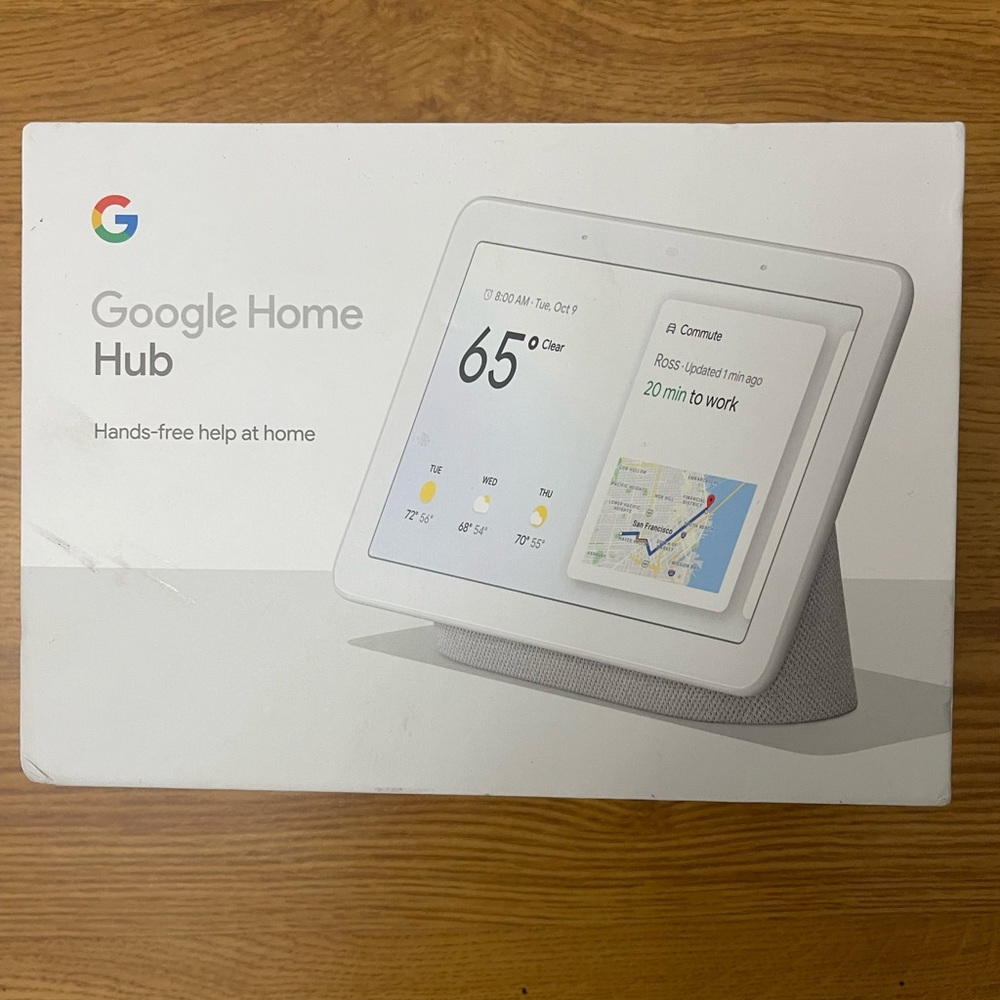 Google Home Hub Chalk